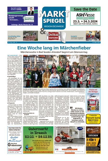 Marktspiegel Eschwege vom 16.03.2024