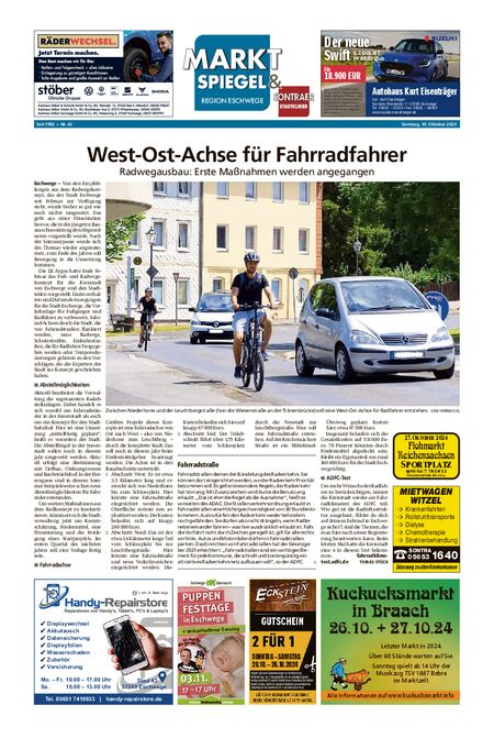 Marktspiegel Eschwege vom 19.10.2024