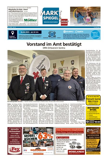 Marktspiegel Eschwege vom 12.04.2025