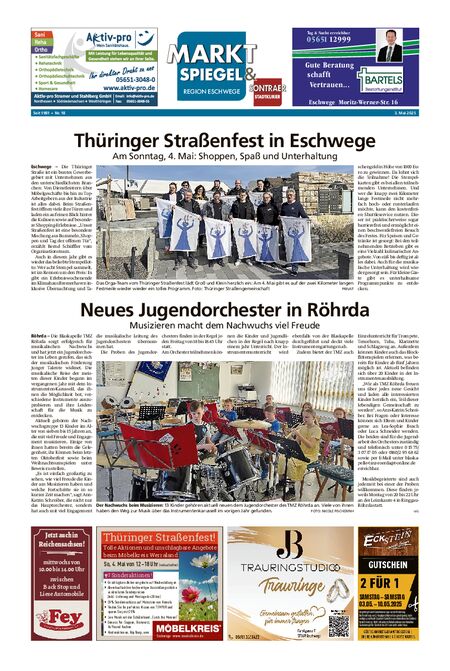 Marktspiegel Eschwege vom 03.05.2025