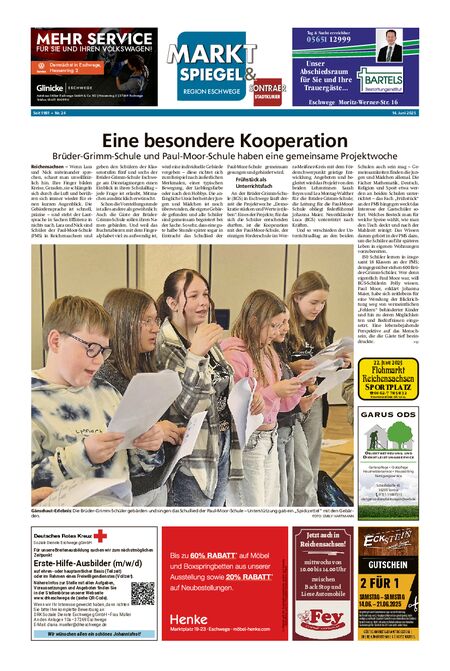 Marktspiegel Eschwege vom 14.06.2025