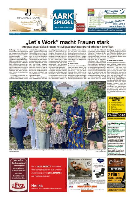 Marktspiegel Eschwege vom 05.07.2025