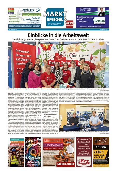Marktspiegel Eschwege vom 04.10.2025