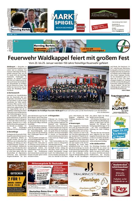 Marktspiegel Eschwege vom 10.01.2026