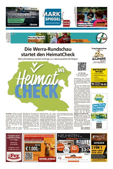 Marktspiegel Eschwege vom 17.01.2026