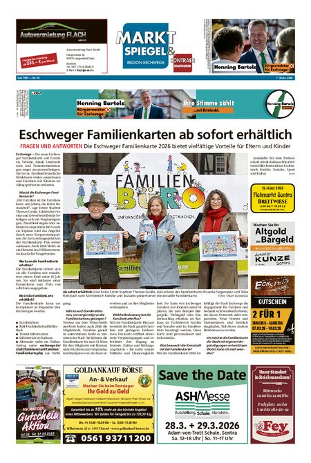 Marktspiegel Eschwege vom 07.03.2026