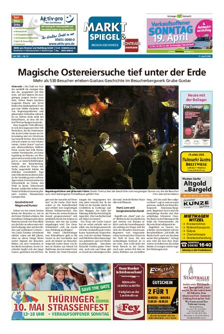 Marktspiegel Eschwege vom 11.04.2026