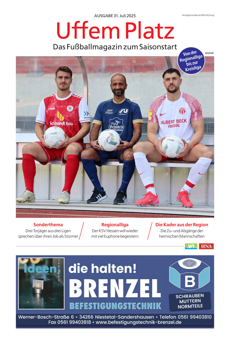 Uffem Platz vom Donnerstag, 31.07.2025