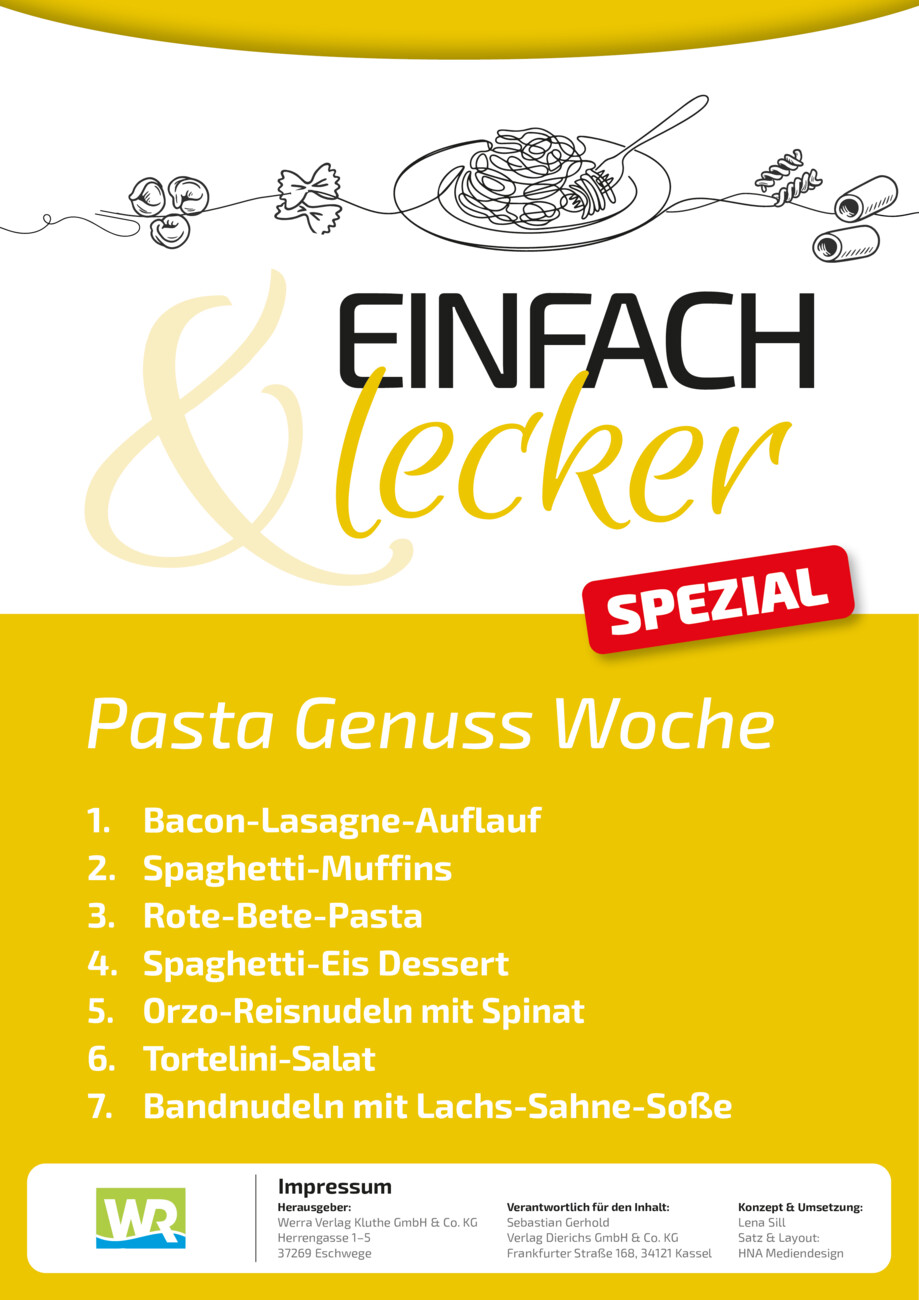 Rezeptheft 33-26 vom Montag, 10.08.2026