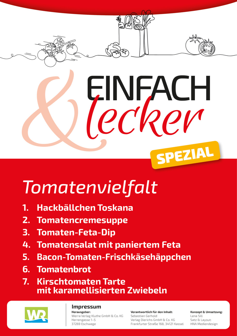Rezeptheft 28-26 vom Montag, 06.07.2026