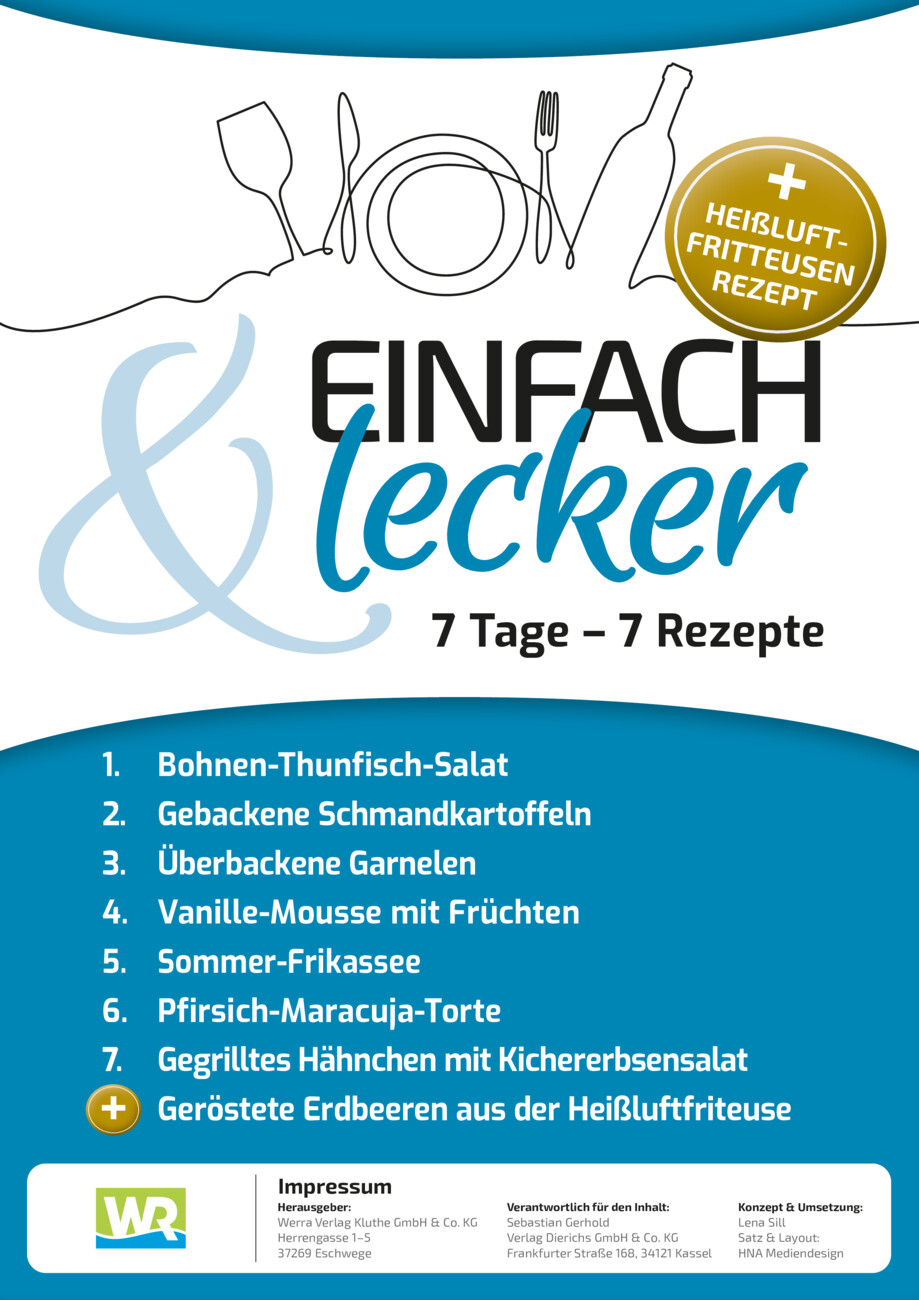 Rezeptheft 32-26 vom Montag, 03.08.2026