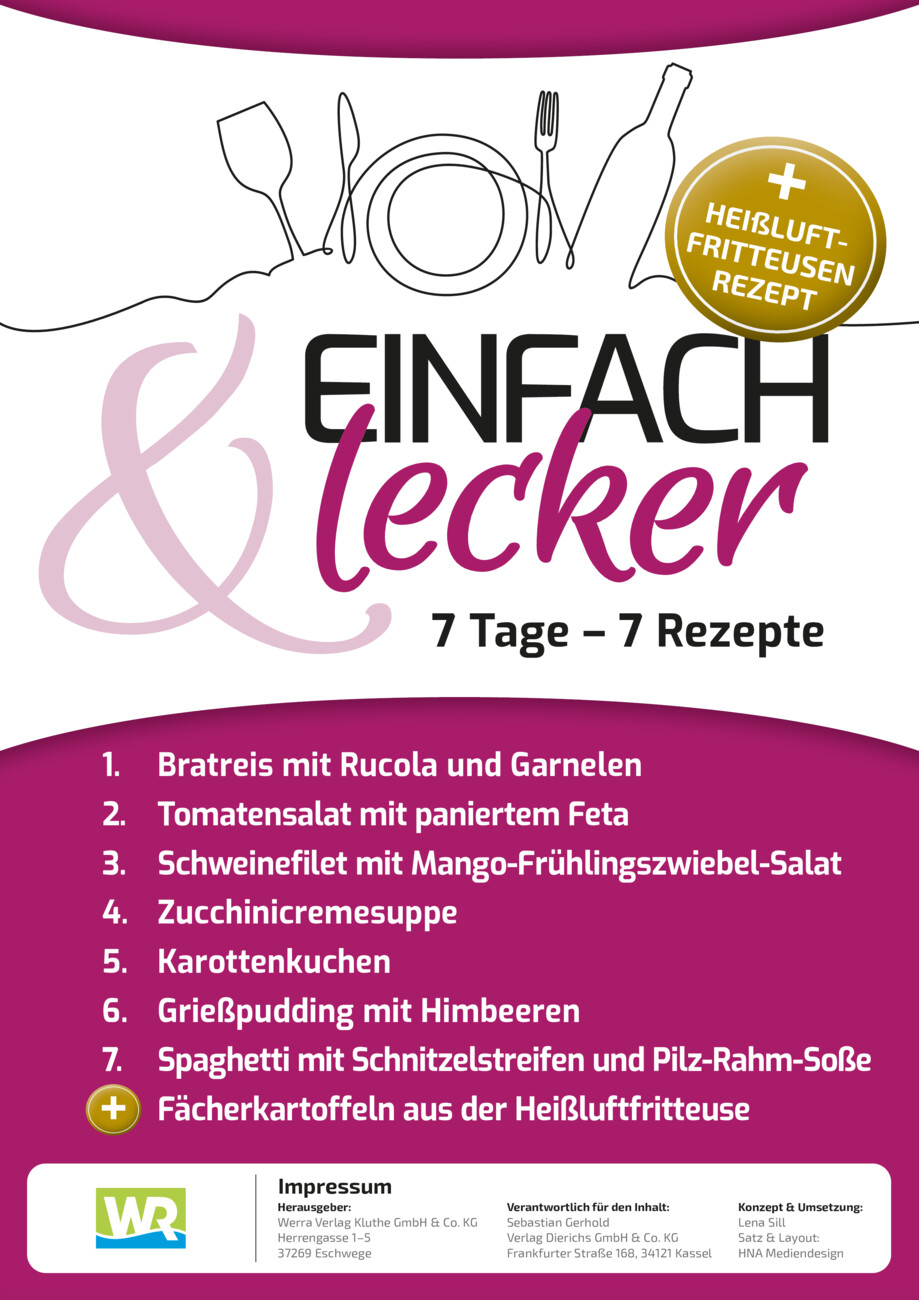 Rezeptheft 15-26 vom Dienstag, 07.04.2026