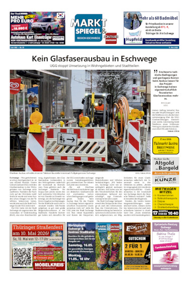 Marktspiegel Eschwege vom 09.05.2026