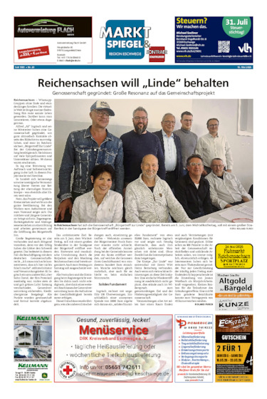 Marktspiegel Eschwege vom 16.05.2026