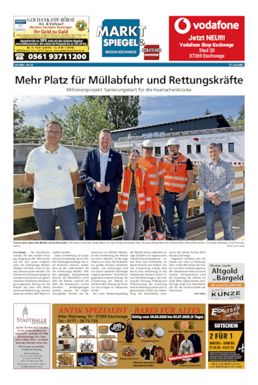 Marktspiegel Eschwege vom 27.06.2026
